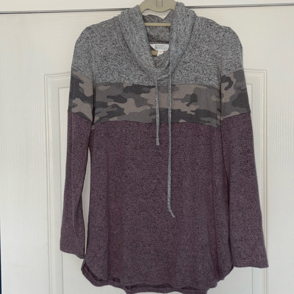 Lightweight Cowl Neck Top